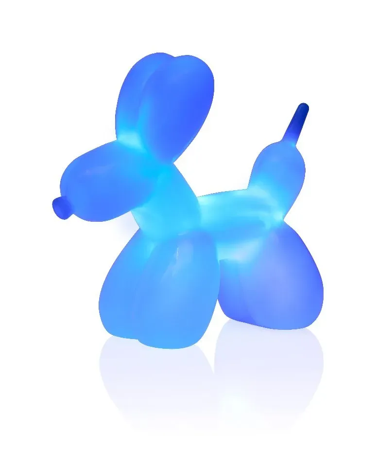 Bitten Design Ballon Hond Blauw Herlaadbare Lamp