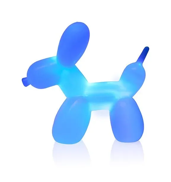 Bitten Design Ballon Hond Blauw Herlaadbare Lamp