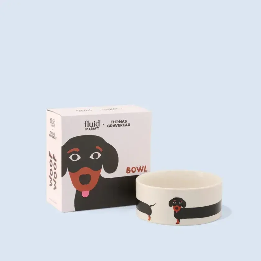 Fluid Market Voederbak Kom Teckel Hond