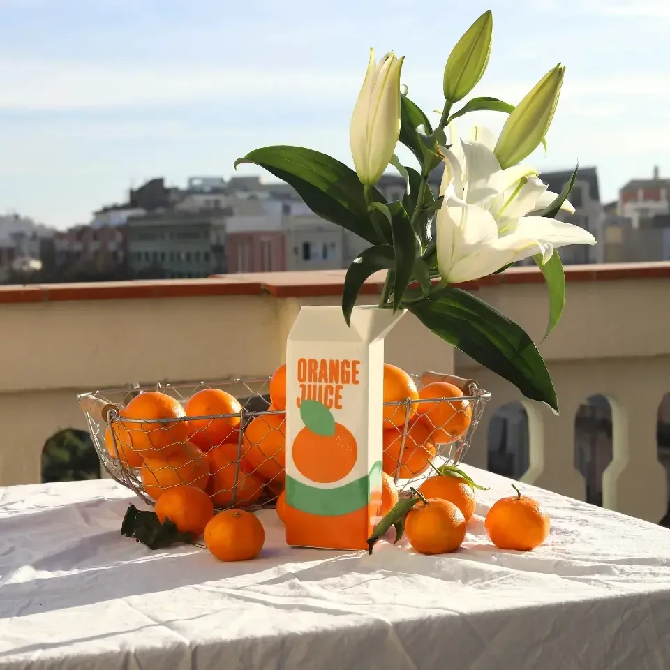 Fluid Market Vaas Orange Juice