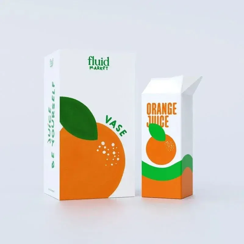 Fluid Market Vaas Orange Juice