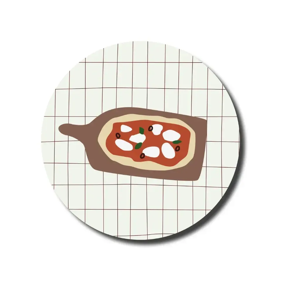 Onderzetters Italië x4 De Lange Tafel