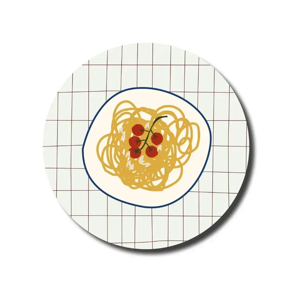 Onderzetters Italië x4 De Lange Tafel