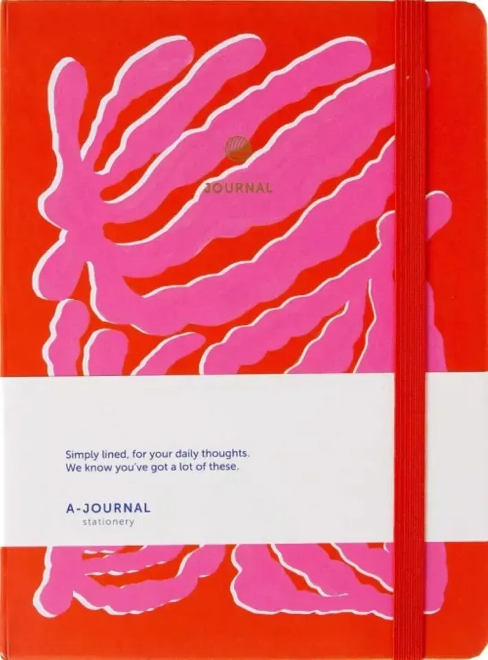 A-Journal | Notitieboek A5 Groovy Pink Gelijnd