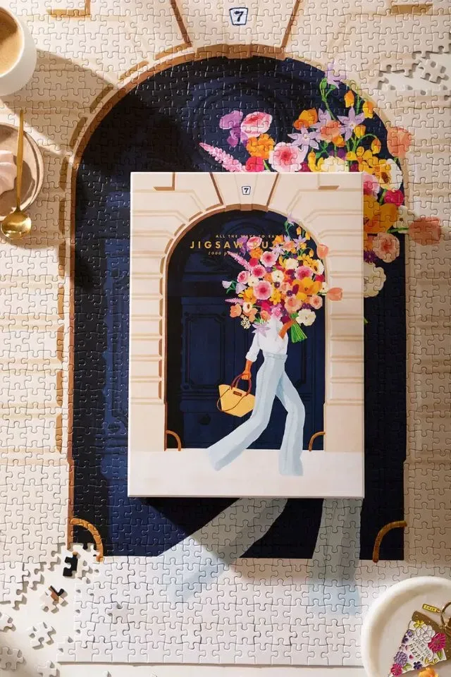 Puzzel Parijse Deur Bloemen | All The Ways To Say ATWS