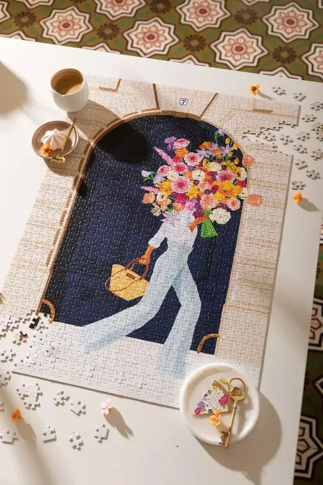 Puzzel Parijse Deur Bloemen | All The Ways To Say ATWS