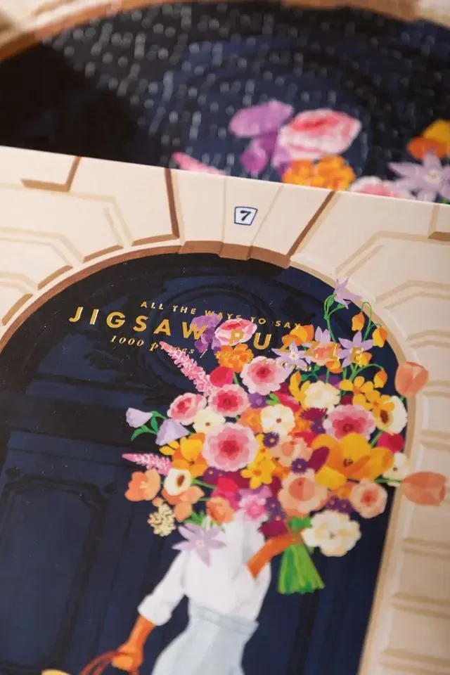 Puzzel Parijse Deur Bloemen | All The Ways To Say ATWS