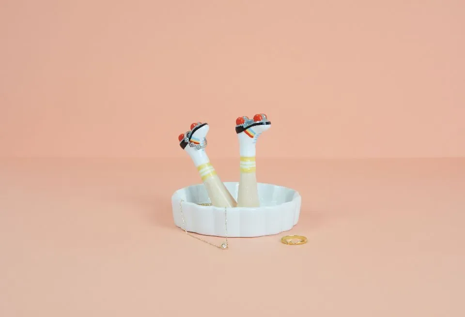 Ringhouder Happy Legs Retro | Balvi