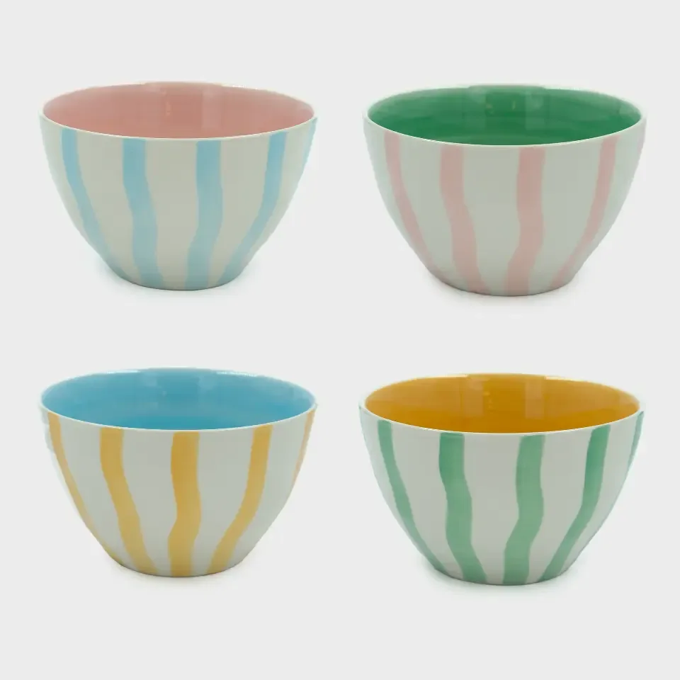 Kom Sway Groot - set van 4 | And Nook