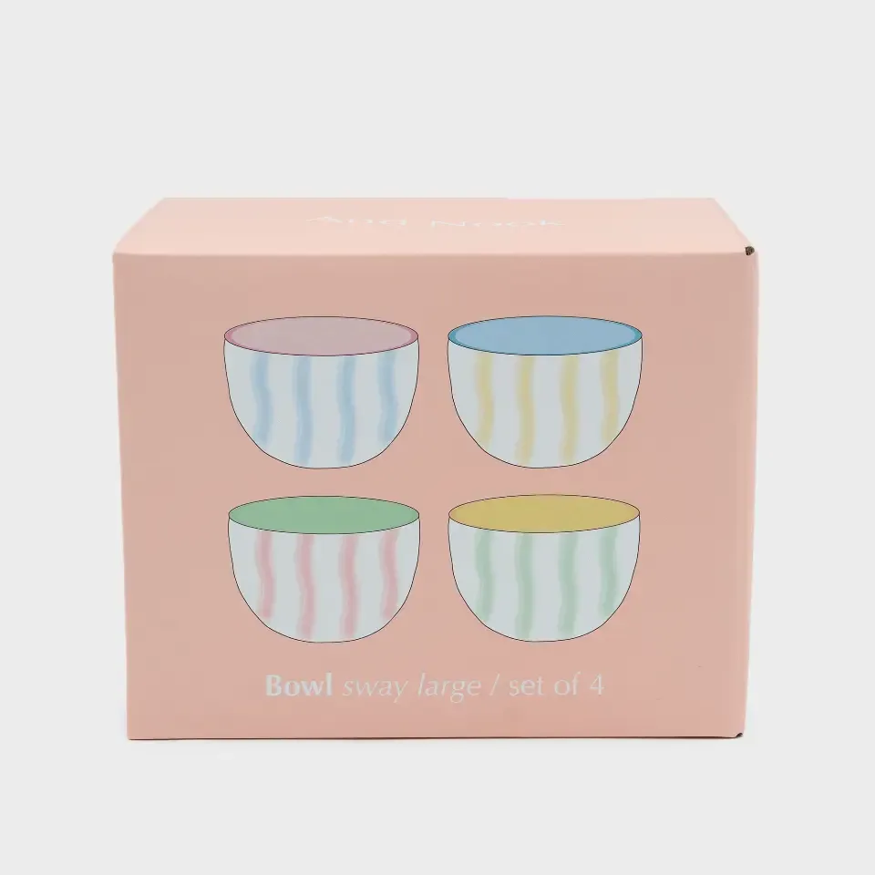 Kom Sway Groot - set van 4 | And Nook