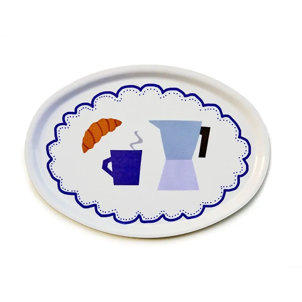 Serveerblad Dienblad Koffie | BLU KAT