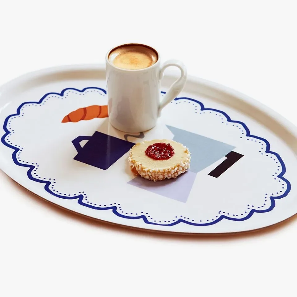 Serveerblad Dienblad Koffie | BLU KAT
