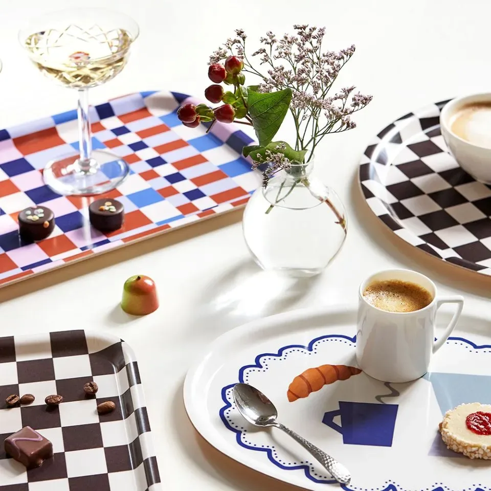Serveerblad Dienblad Koffie | BLU KAT