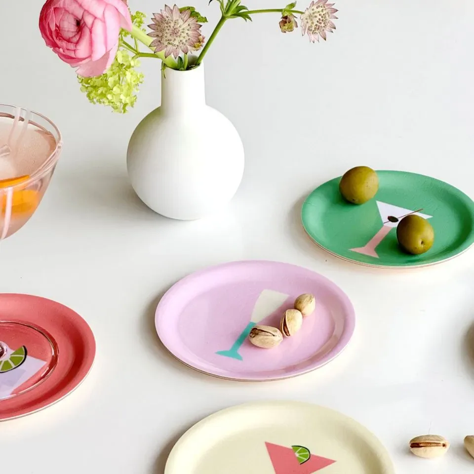 Onderzetters Cocktails set van 6 | BLU KAT