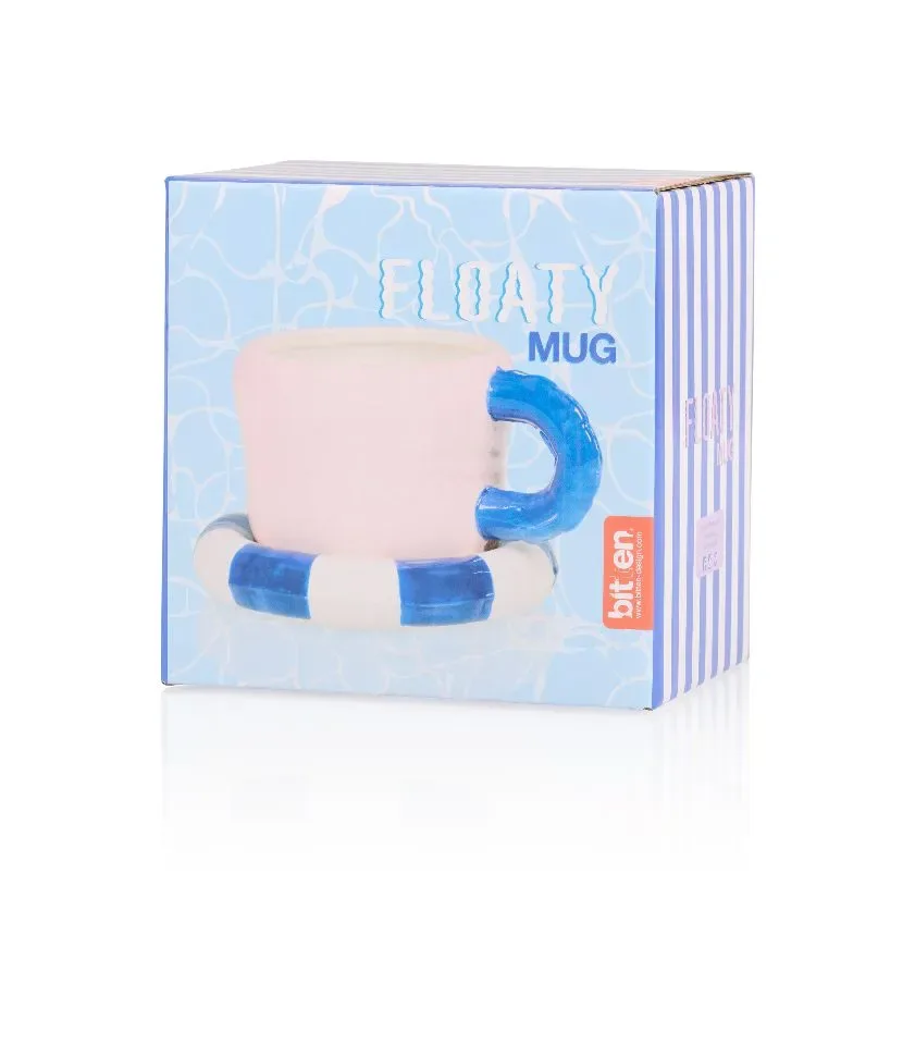 Mok Tas Floaty Blauw | Bitten Design