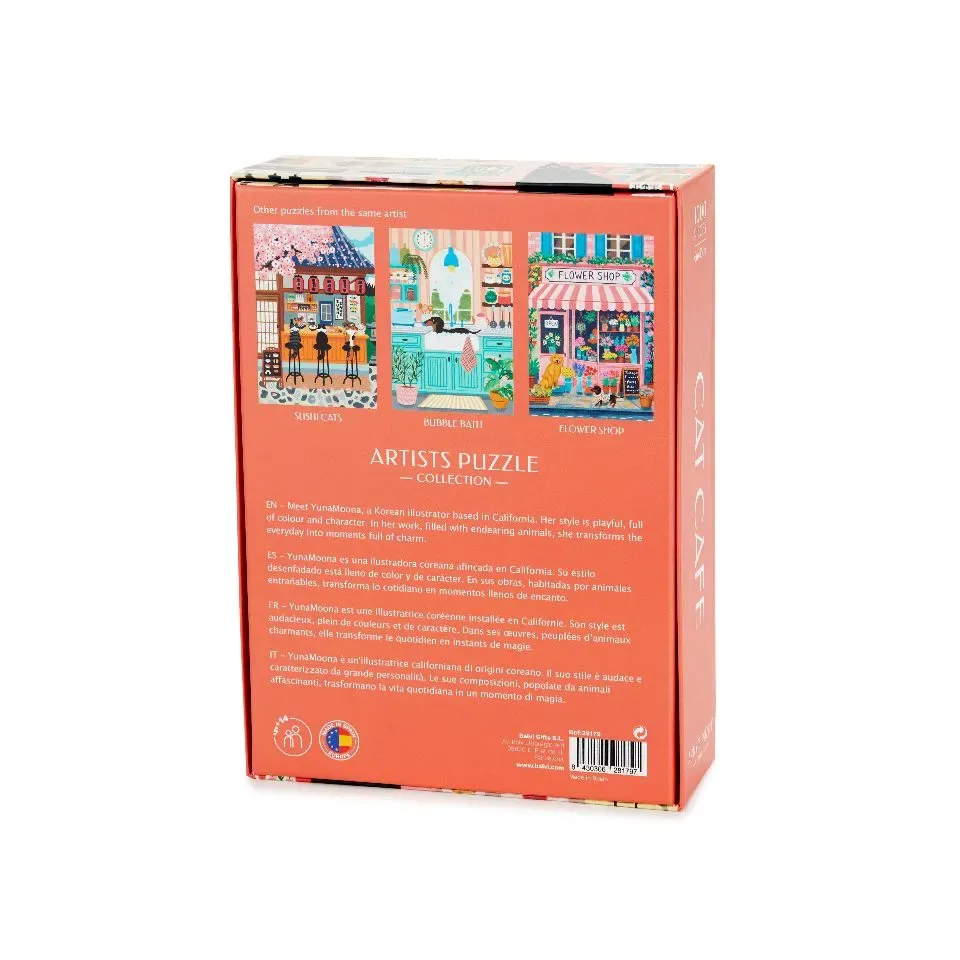 Balvi | Puzzel Kattencafe 1000 Stuks