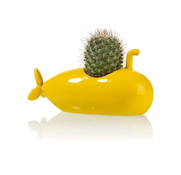 Bloempot Submarine Geel | Bitten Design