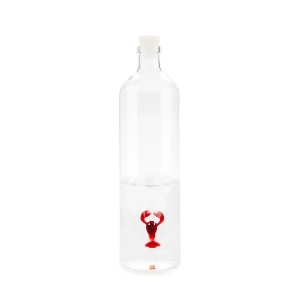 Waterfles Karaf Kreeft 1.2L Glas | Balvi