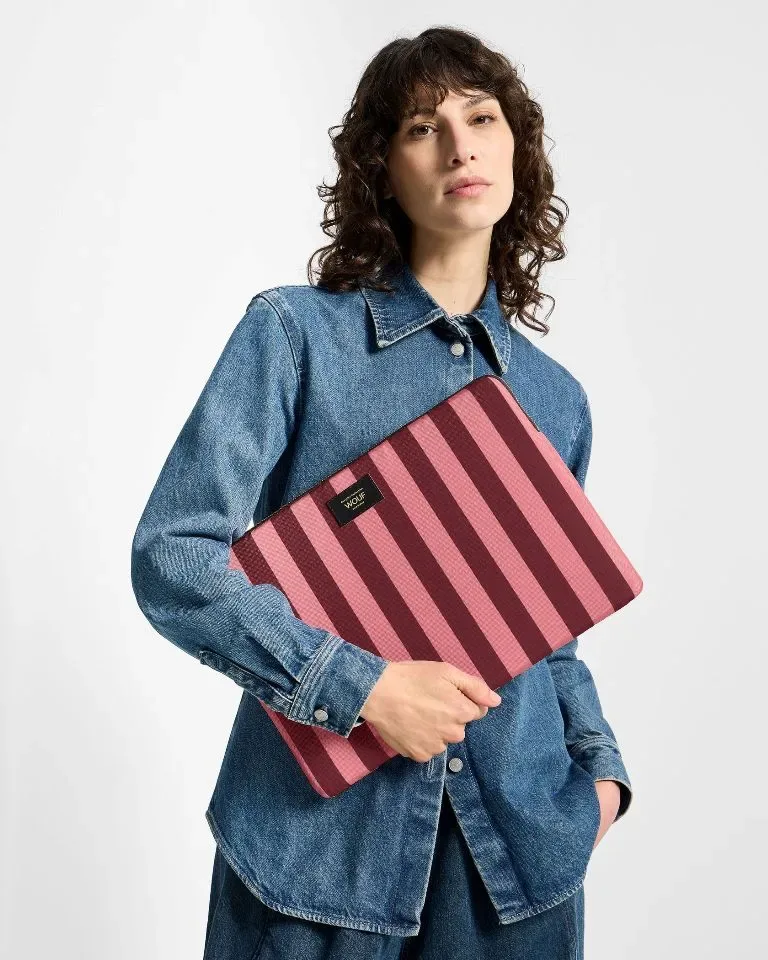 Wouf Laptophoes 13&14" Strepen Sophie