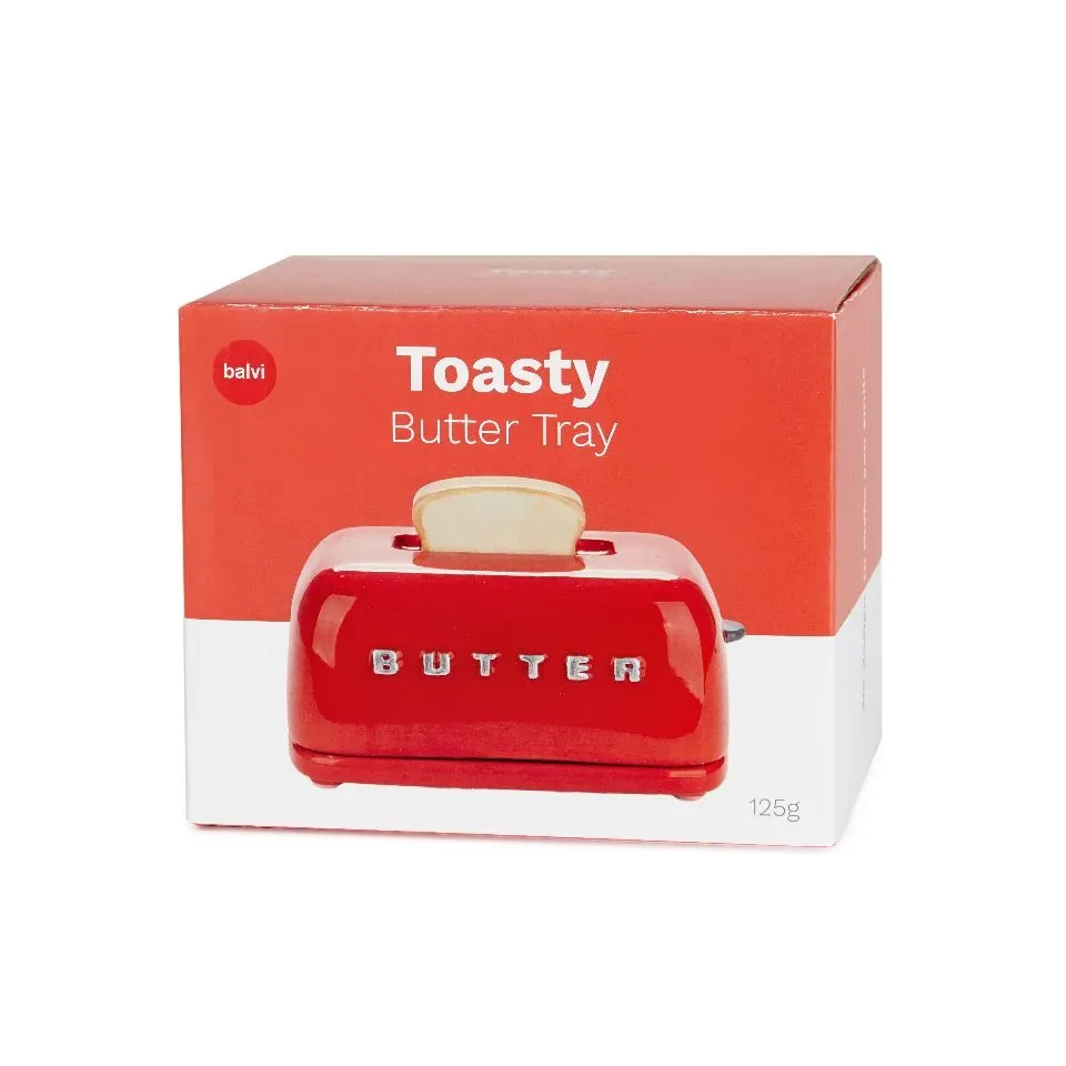 Balvi Botervloot Retro Rood 125gr