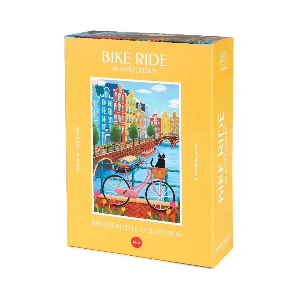 Balvi Puzzel Amsterdam Fiets 1000pcs
