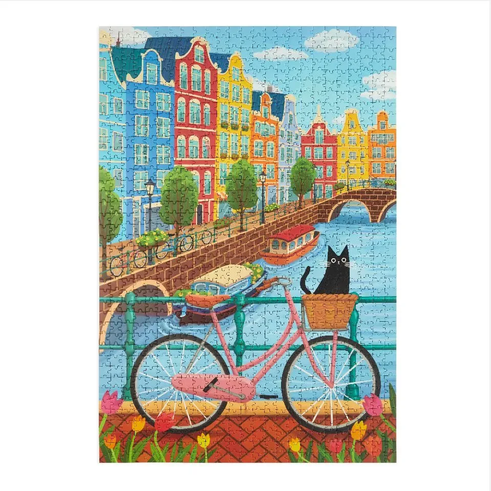 Balvi Puzzel Amsterdam Fiets 1000pcs