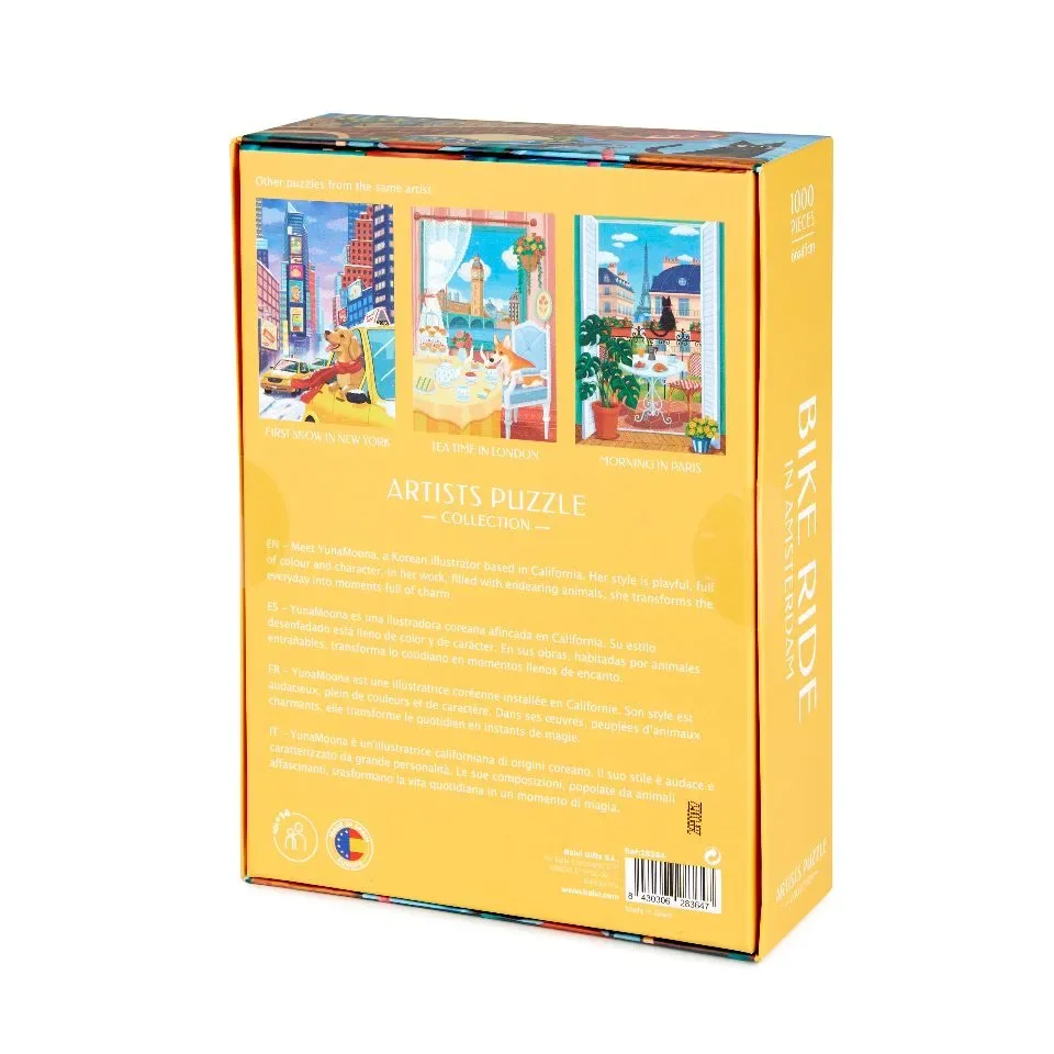 Balvi Puzzel Amsterdam Fiets 1000pcs