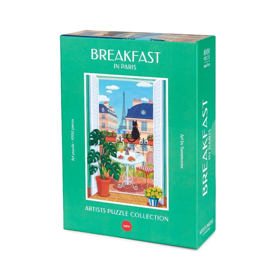Balvi Puzzel Parijs Ontbijt 1000 pcs