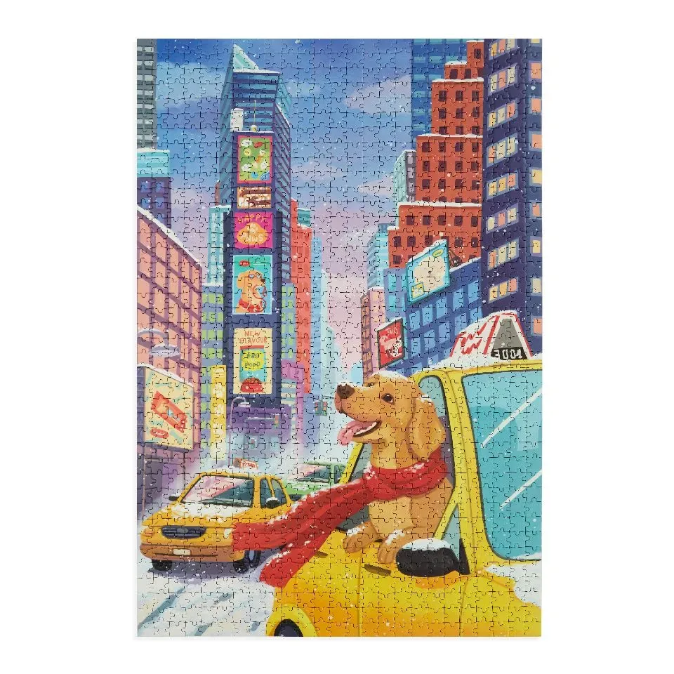 Balvi Puzzel Eerste Sneeuw in New York 1000 stuks