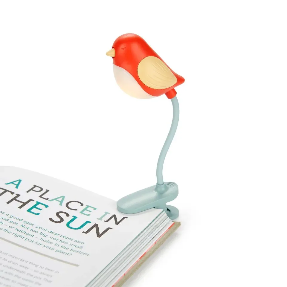 Balvi Leeslamp Vogel Rood