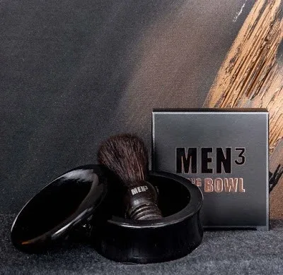 MEN³ - Shaving Brush - Blaireau