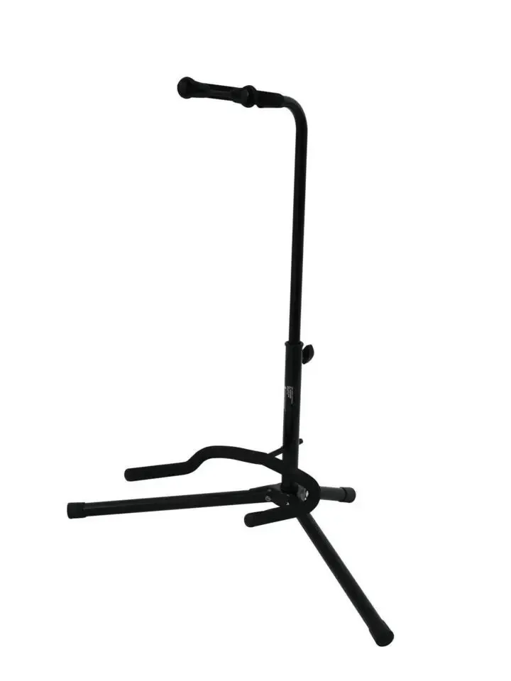 Dimavery Eco black gitaarstandaard met zwanenhals
