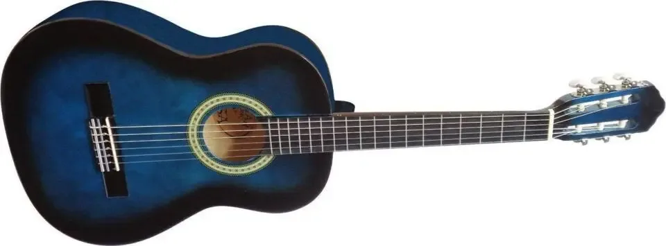 MSA kinder/jeugd-gitaar klassiek 3/4, blauw