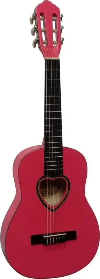 MSA kindergitaar klassiek 1/4, roze
