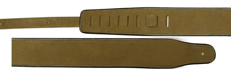 MSA MLB38 gitaarband, bruin natuurleder