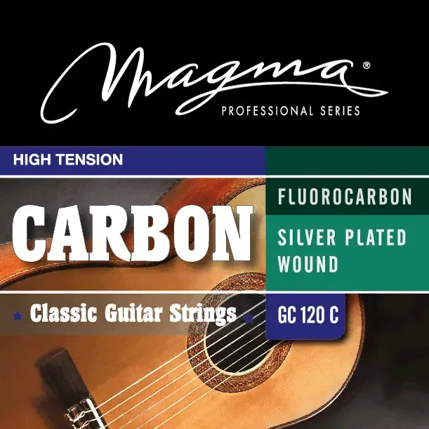 Magma GC120C (high tension) snaren voor klassieke gitaar, carbon, silver plated