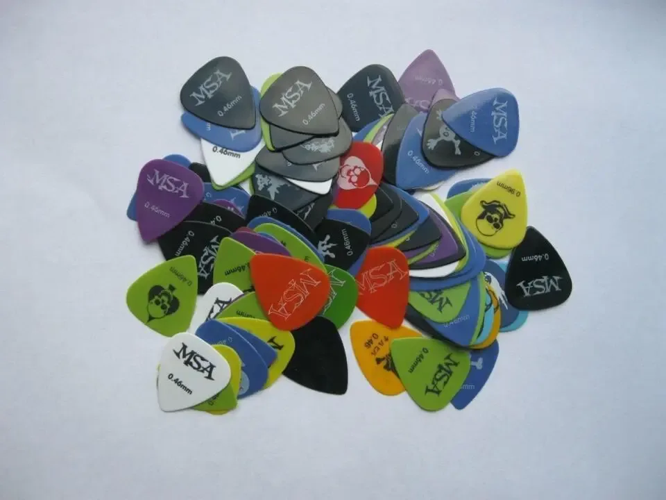 MSA 6 verschillende plectrums