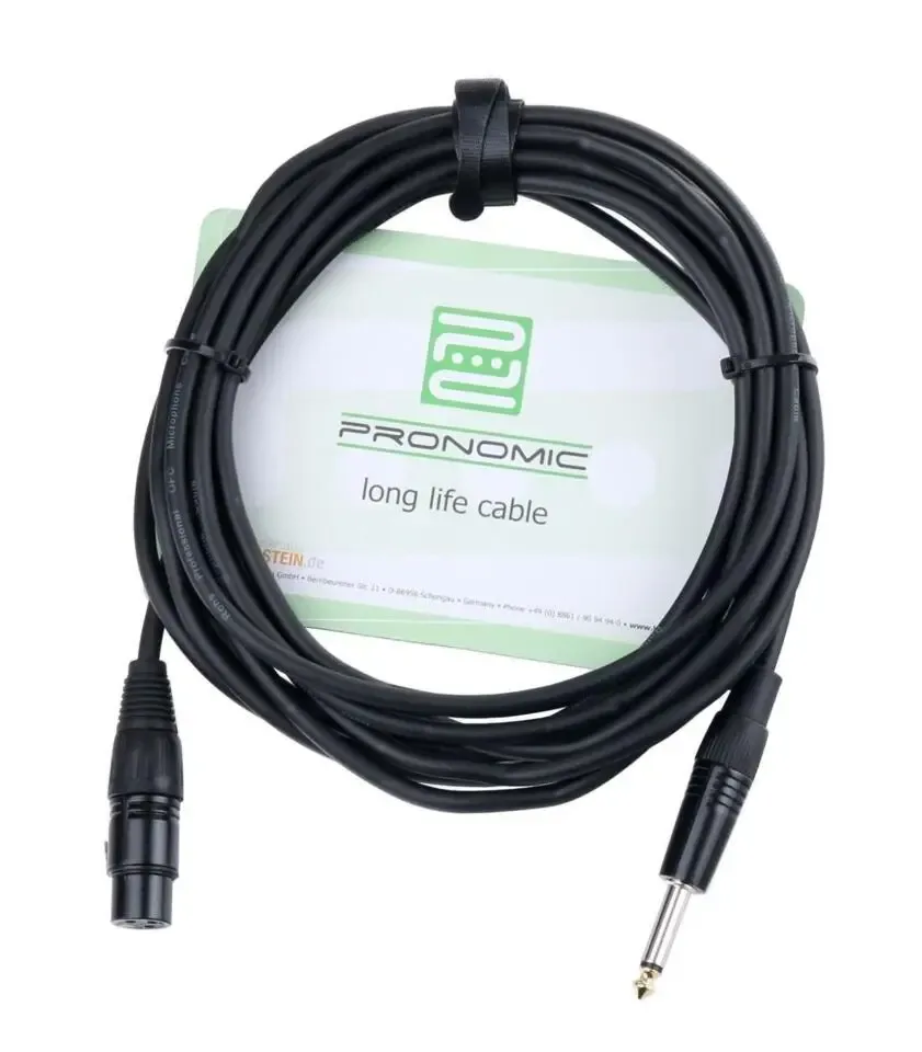 Pronomic Stage XFJ-5 Microfoonkabel XLR-jack 5 m