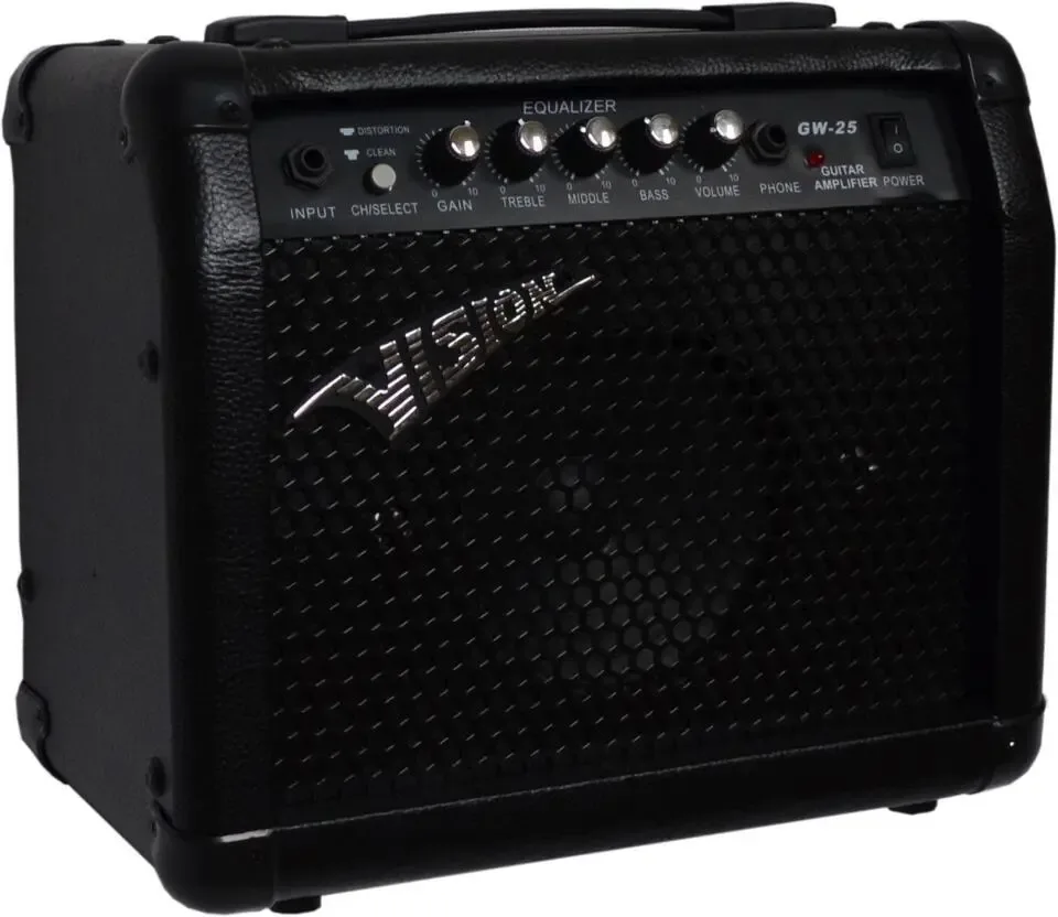 Vision GW-25R gitaarversterker 25W met reverb