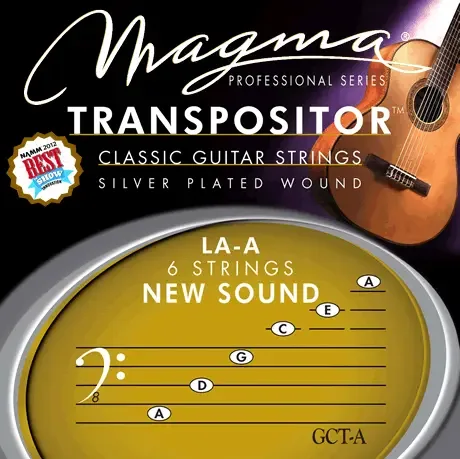 Magma Transpositor GCT-A (6 snaren, LA/A tuning)