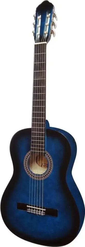 MSA CK120-L-BLS LINKSE klassieke gitaar, blueburst