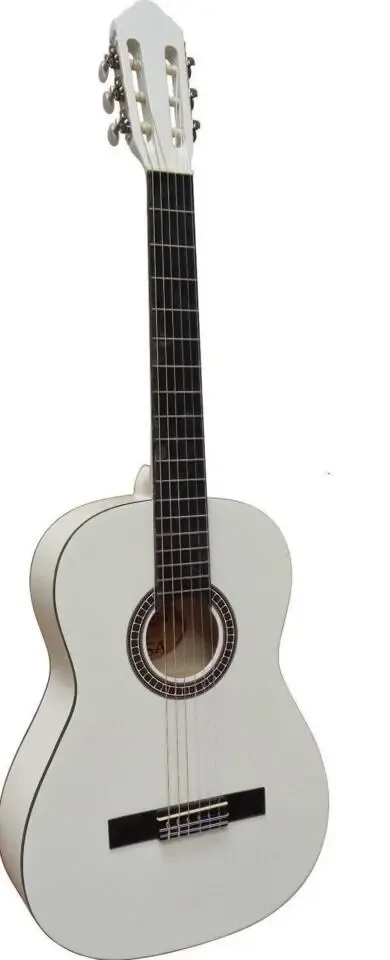 MSA C26 klassieke gitaar, wit
