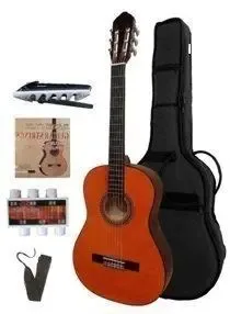 MSA CK116-L-AN LINKSE klassieke gitaar, met starterset