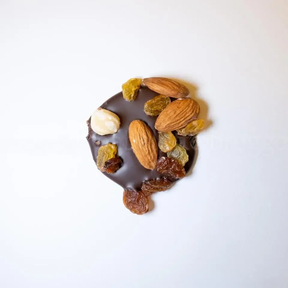 Studentenhaver pure chocolade 180 gr  Moeder Babelutte