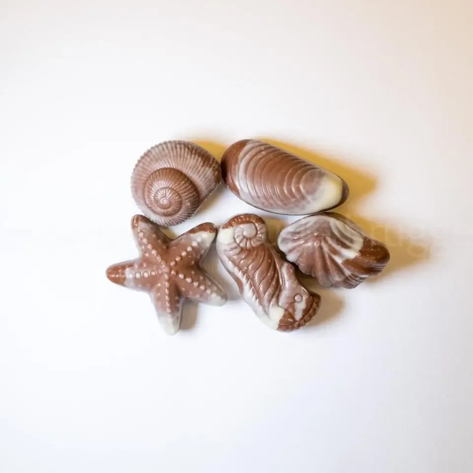 Zeevruchten melkchocolade 500 gr Moeder Babelutte