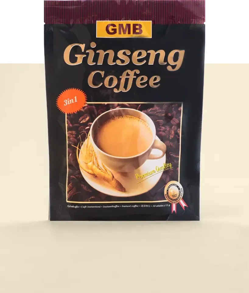 VOORDEELPACK – 10x Ginseng Coffee - met Melk, zonder Suiker (100 sticks)