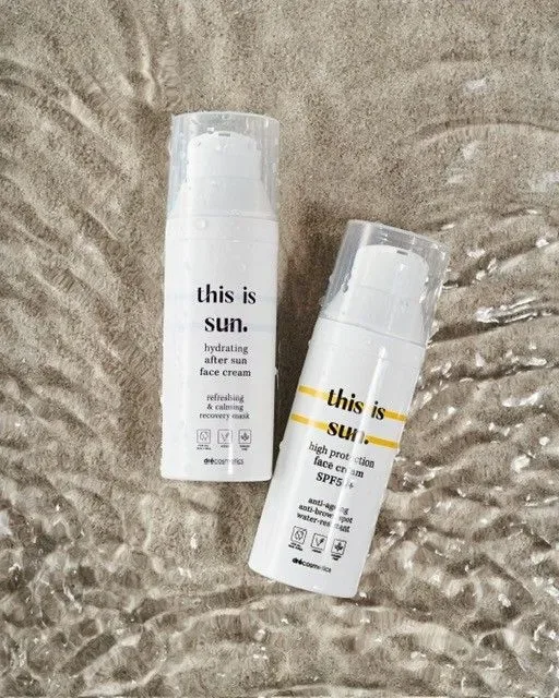 Face Cream SPF50+ “this is sun.” + After Sun Face Cream “this is sun.”