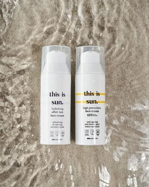 Face Cream SPF50+ “this is sun.” + After Sun Face Cream “this is sun.”
