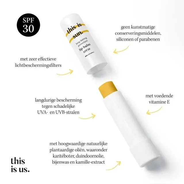 Lip Balm SPF30 ‘this is sun.’