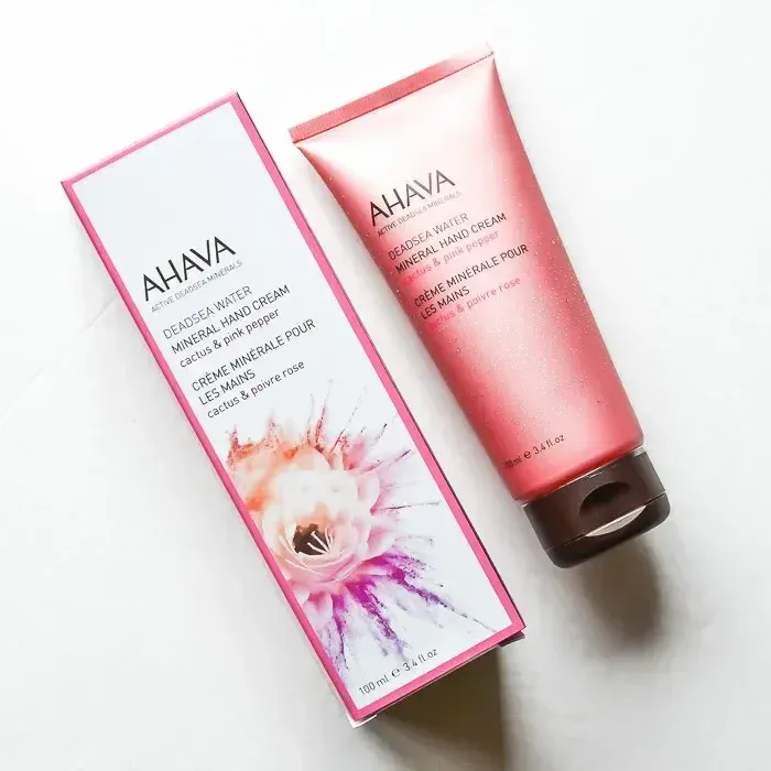 AHAVA Mineral Hand Cream – PINK PEPPER & CACTUS